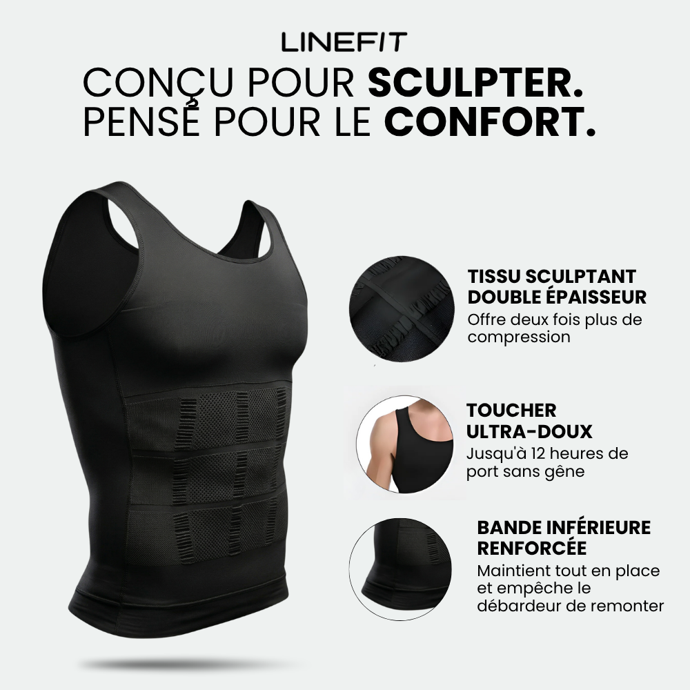 LineFit Tank™ Débardeur amincissant et gainant
