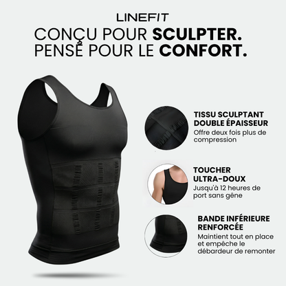 LineFit Tank™ Débardeur amincissant et gainant